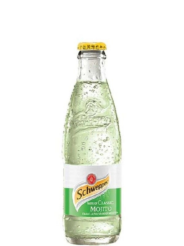 Напій сильногаз. Schweppes Mojito 0.25 л скло